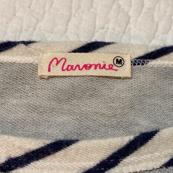 Maronie (Anthropologie) Layered Tee Shirt | Draped | Comfy - Picture 7 of 10